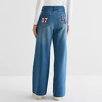 Forever 21 Womens Juniors Low Rise Straight Leg Jean