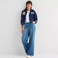 Forever 21 Womens Juniors Low Rise Straight Leg Jean