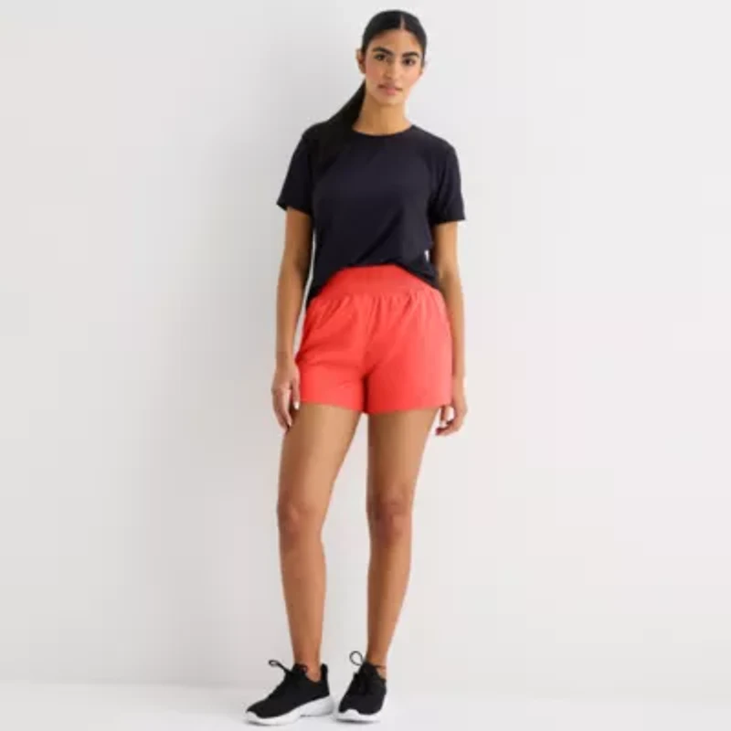 Xersion Womens FeatherLite Woven Pull-On Short