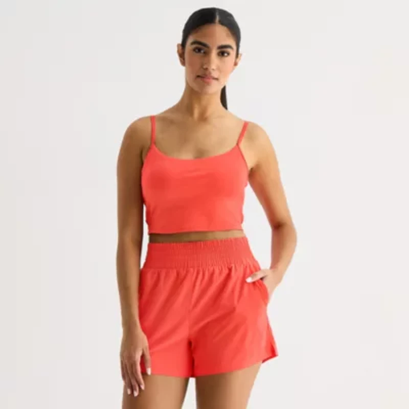 Xersion Twist Cutout Long Line Bra
