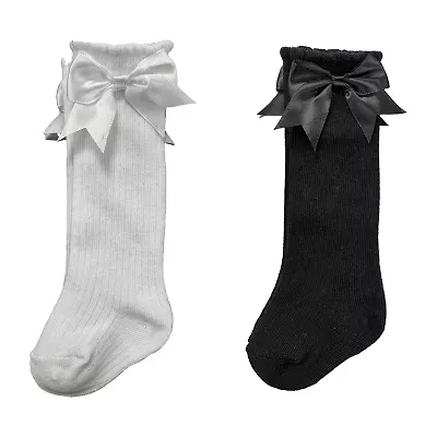 Stepping Stone Baby Girls 2 Pair Knee High Socks
