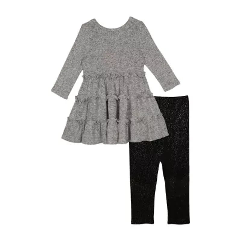 Lilt Little Girls 2-pc. Pant Set