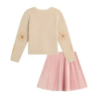 Knit Works Little & Big Kid Girls 2-pc. Skirt Set