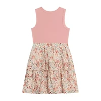 by&by girl Little & Big Kid Girls Sleeveless Floral Dress Set