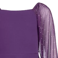 Speechless Big Kid Girls Long Sleeve Skater Dress