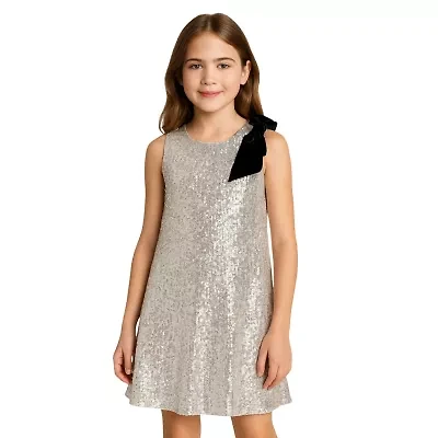 Lilt Big Kid Girls Sleeveless Party Dress