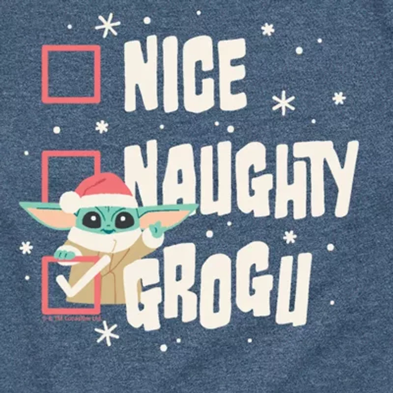 Little & Big Kid Boys Crew Neck Short Sleeve Regular Fit Star Wars Graphic T-Shirt