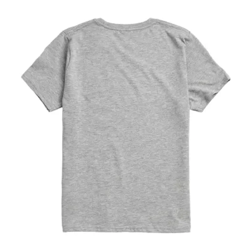 Little & Big Kid Boys Crew Neck Short Sleeve Regular Fit Peanuts Graphic T-Shirt