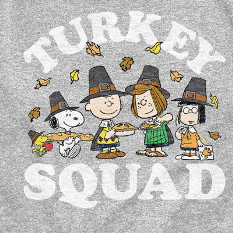 Little & Big Kid Boys Crew Neck Short Sleeve Peanuts Graphic T-Shirt