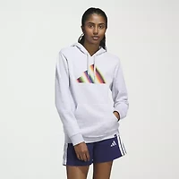 adidas Womens Long Sleeve Fleece Active Hoodie