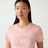 Levi's® Womens Crew Neck Short Sleeve T-Shirt