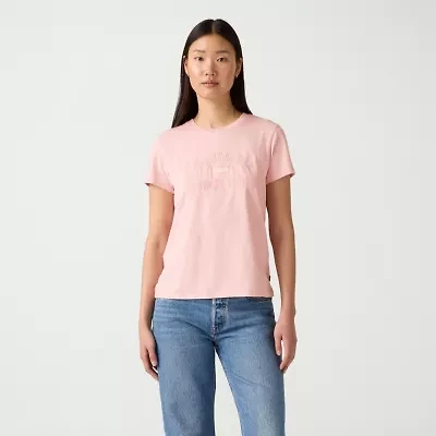 Levi's® Womens Crew Neck Short Sleeve T-Shirt
