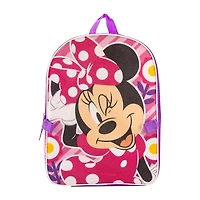 Disney Girls Minnie Mouse Adjustable Straps Backpack