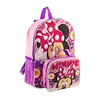 Disney Girls Minnie Mouse Adjustable Straps Backpack