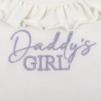 Baby Essentials Daddys Girl Girls 2-pc. Pant Set