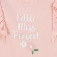 Baby Essentials Little Miss Perfect Girls 2-pc. Pant Set