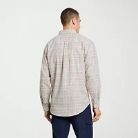 Van Heusen Weekend Mens Long Sleeve Regular Fit Button-Down Shirt