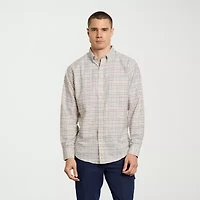 Van Heusen Weekend Mens Long Sleeve Regular Fit Button-Down Shirt