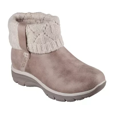 Skechers Hands Free Slip-Ins Womens Easy Going Cozy Weather 2 Flat Heel Winter Boots