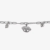 Arizona Silver Tone Womens 2-pc. Bracelet Set