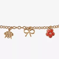 Arizona Gold Tone Bee Womens 2-pc. Bracelet Set