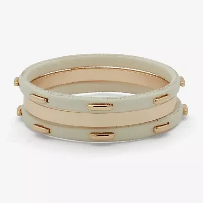 Worthington Gold Tone Womens 3-pc. Bracelet Set