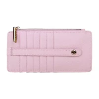 Dopp Leather Thin Card Case Womens Rfid Blocking Wallet