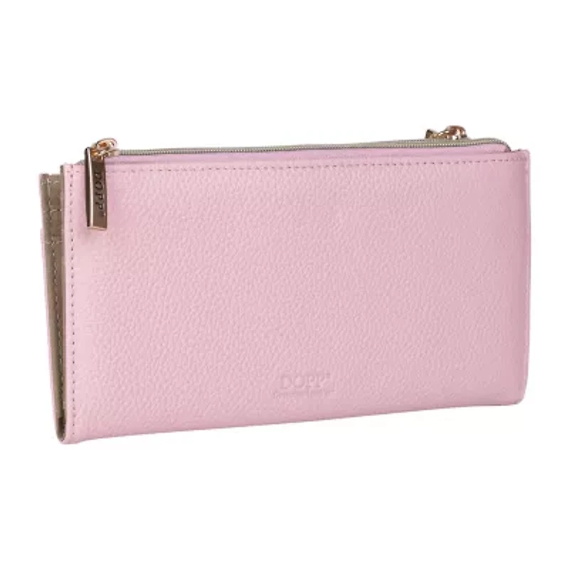 Dopp Leather Cosmopolitan Wallet Womens Rfid Blocking Envelope Wallet