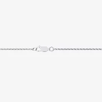 Yes, Please! (G / Si1-Si2) Womens 1/4 CT. T.W. Lab Grown White Diamond Sterling Silver 18 Inch Pendant Necklace
