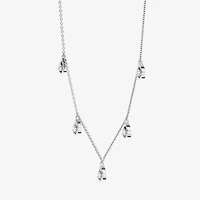 Yes, Please! (G / Si1-Si2) Womens 1/4 CT. T.W. Lab Grown White Diamond Sterling Silver 18 Inch Pendant Necklace