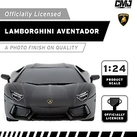 CMJ RC CARS Lamborghini Lp700-4 Black Licensed 1:24 Scale 2-pc. Car