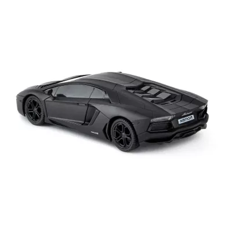 CMJ RC CARS Lamborghini Lp700-4 Black Licensed 1:24 Scale 2-pc. Car