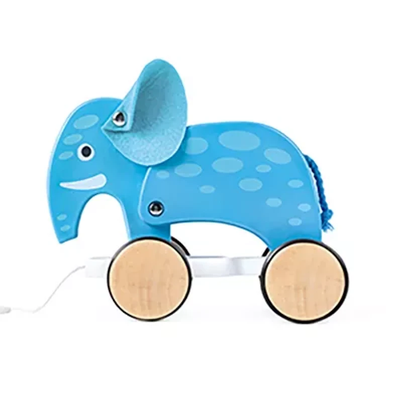 Hape Elephant Pull Discovery Toy