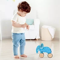 Hape Elephant Pull Discovery Toy