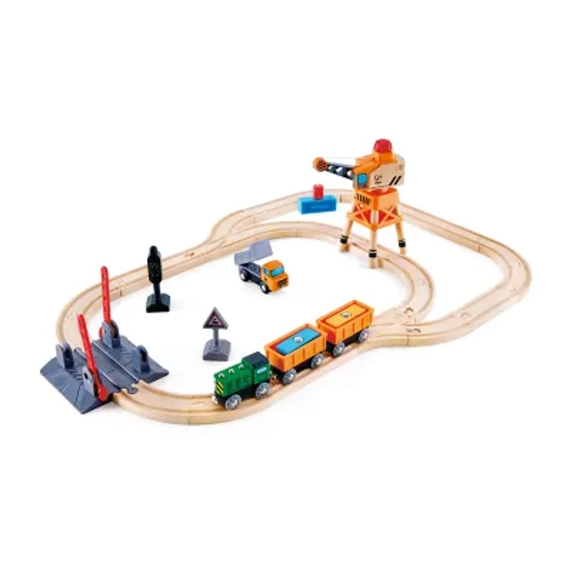 Hape Crossing & Crane Truck