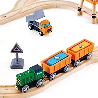 Hape Crossing & Crane Truck