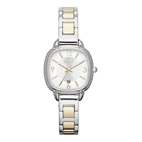 Relic By Fossil Womens Two Tone Stainless Steel Bracelet Watch Zr34244