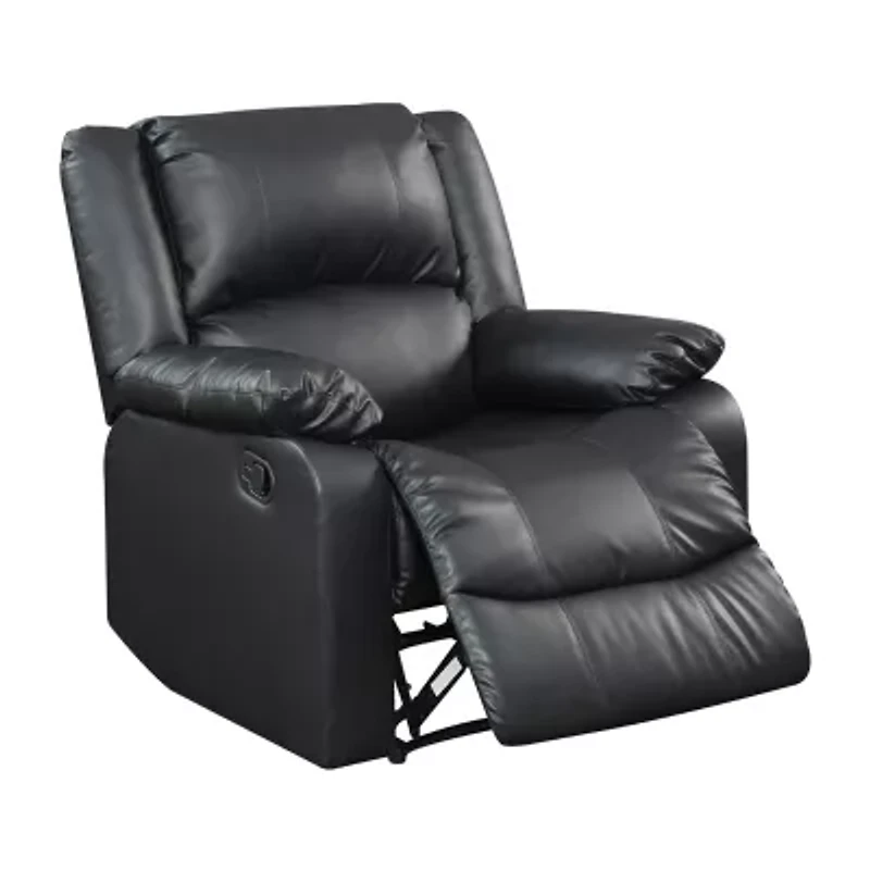 Pierce Faux Leather Lounger Recliner