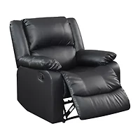 Pierce Faux Leather Lounger Recliner