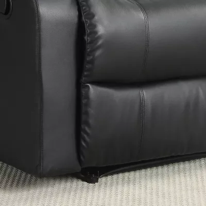 Pierce Faux Leather Lounger Recliner