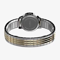 Timex Perfect Fit Unisex Adult Two Tone Stainless Steel Expansion Watch Tw2v05900jt