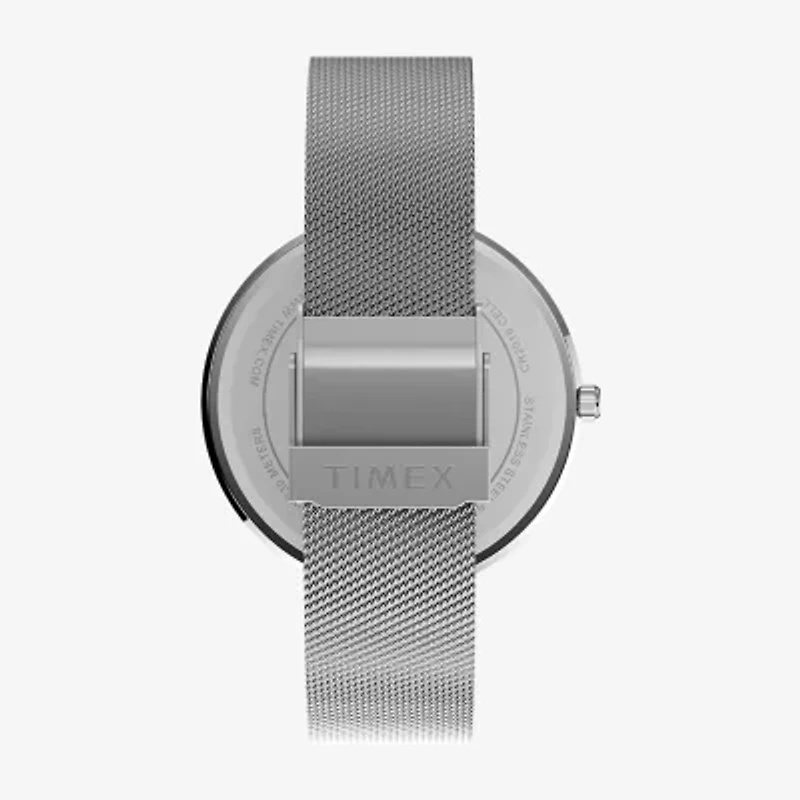Timex Womens Silver Tone Stainless Steel Bracelet Watch Tw2v20600ji