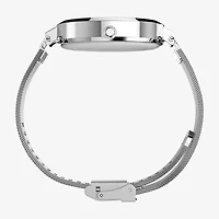 Timex Womens Silver Tone Stainless Steel Bracelet Watch Tw2v20600ji