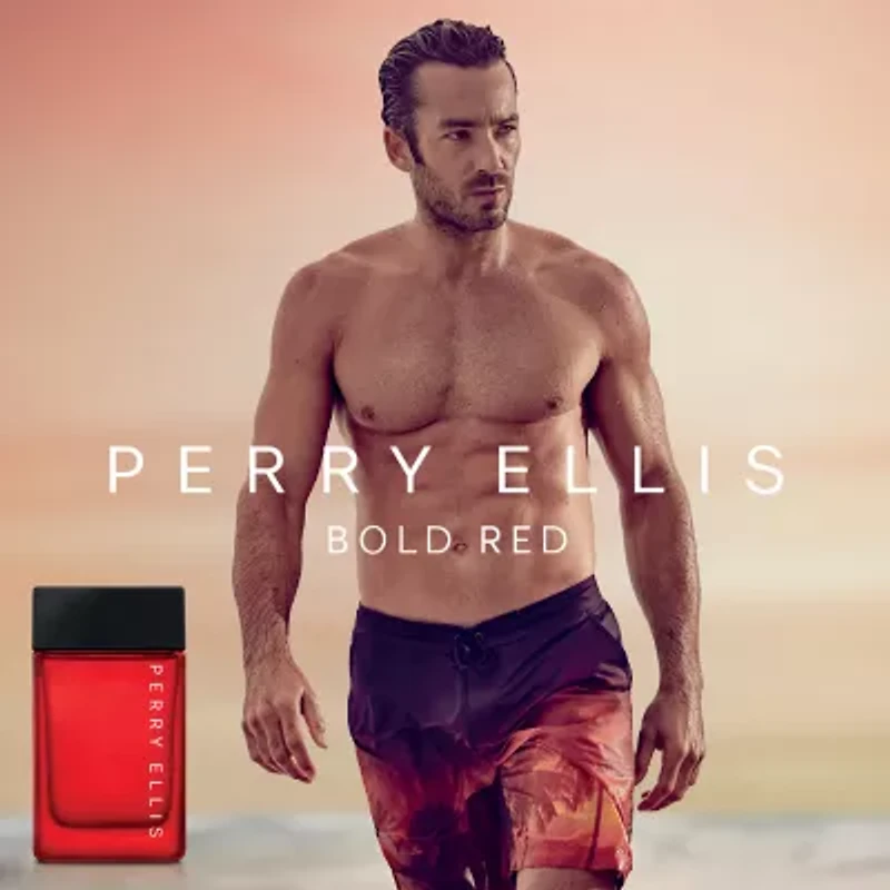 Perry Ellis Bold Red Eau De Toilette, 3.4 Oz