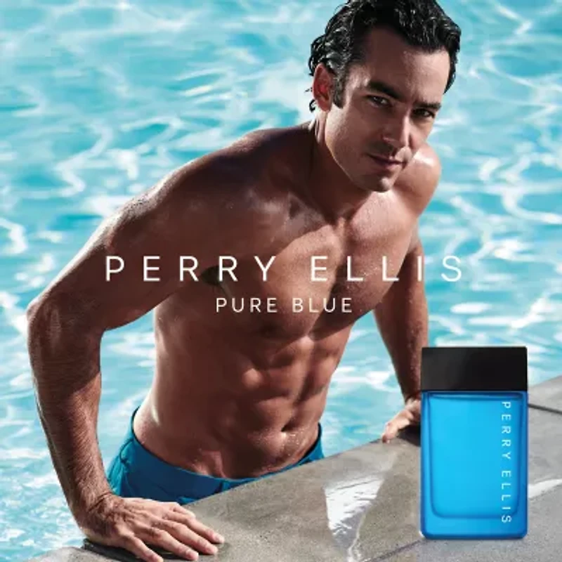 Perry Ellis Pure Blue Eau De Toilette, 3.4 Oz
