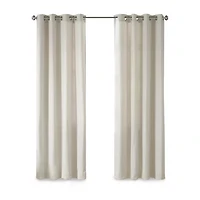 Madison Park Oslow Grommet Top Light-Filtering Single Curtain Panel