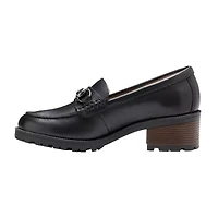 Eastland El Gwen Womens Round Loafers