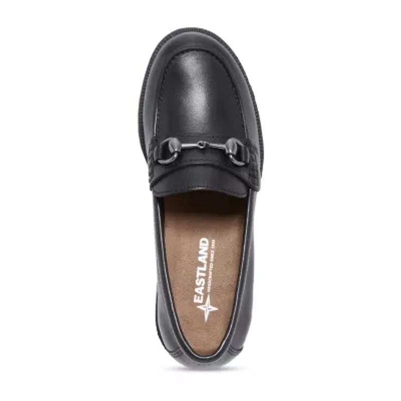 Eastland El Gwen Womens Round Loafers
