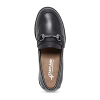 Eastland El Gwen Womens Round Loafers
