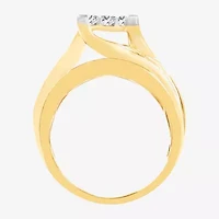 3 CT.T.W. Natural Diamond Side Stone Engagement Ring 10K or 14K Gold